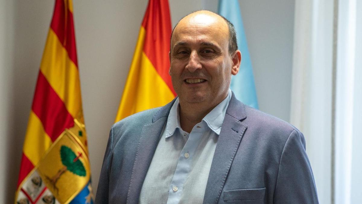 Vicente Royo, alcalde de El Burgo de Ebro.