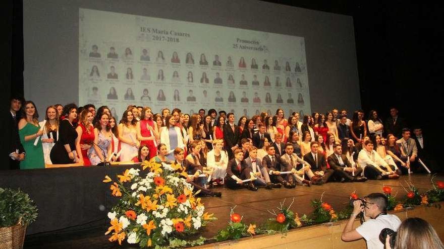 Graduación dos estudantes do María Casares