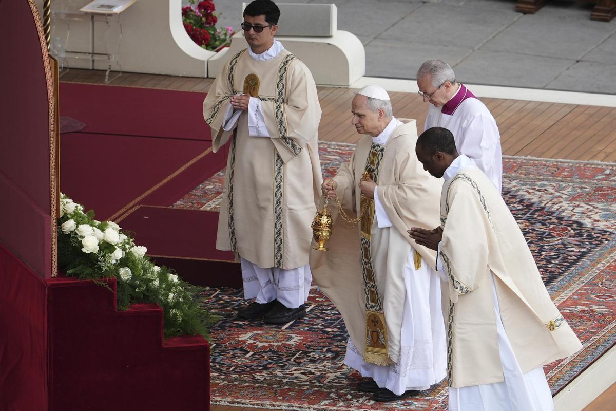Misa de inicio del pontificado del papa León XIV