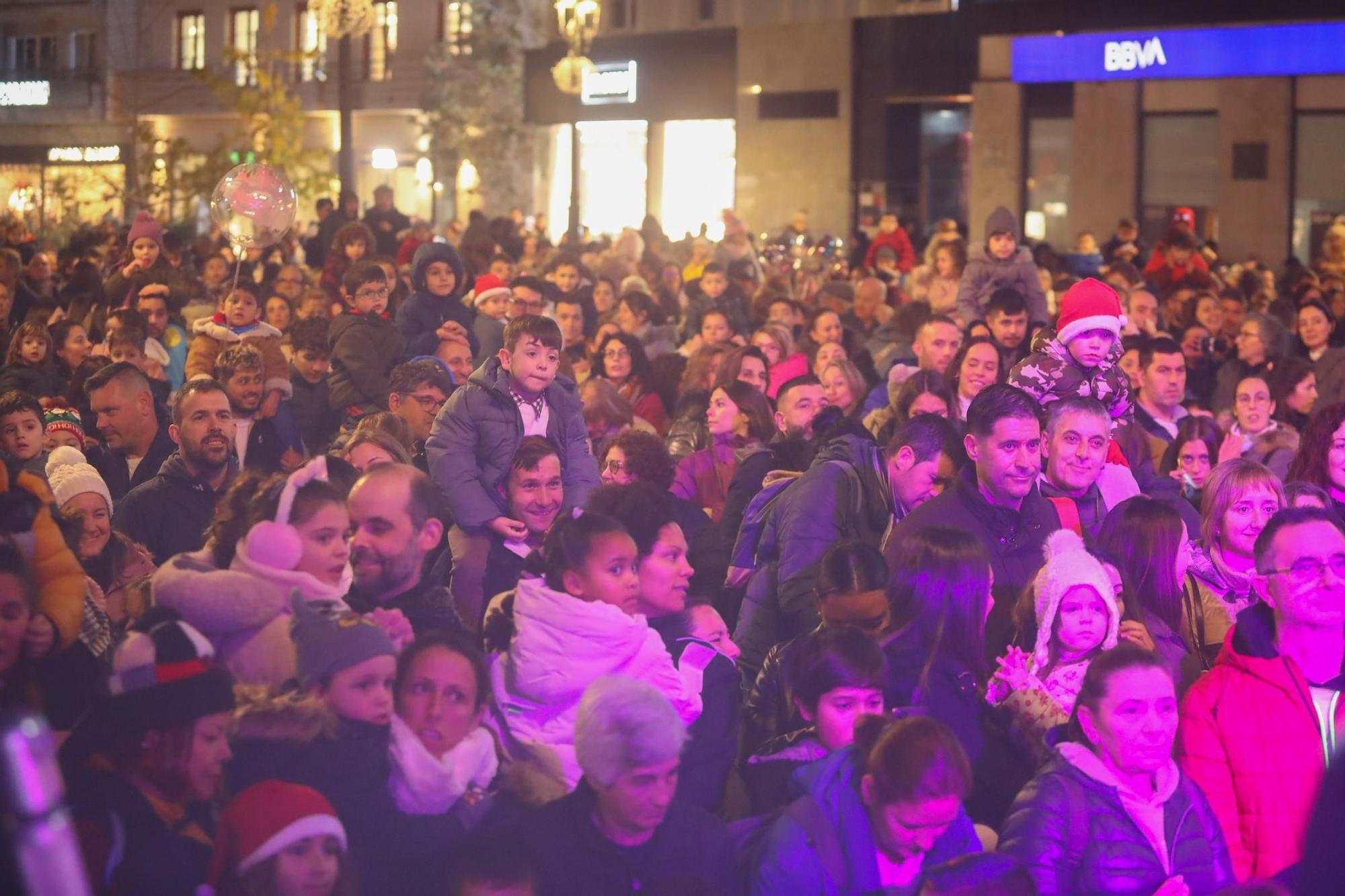 La Navidad ya deslumbra en Vilagarcía