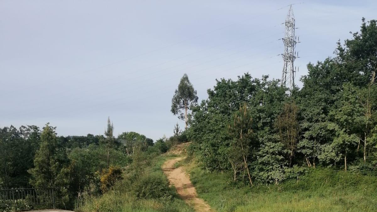 Vial de Valbón en el que se construirá la nueva carretera.