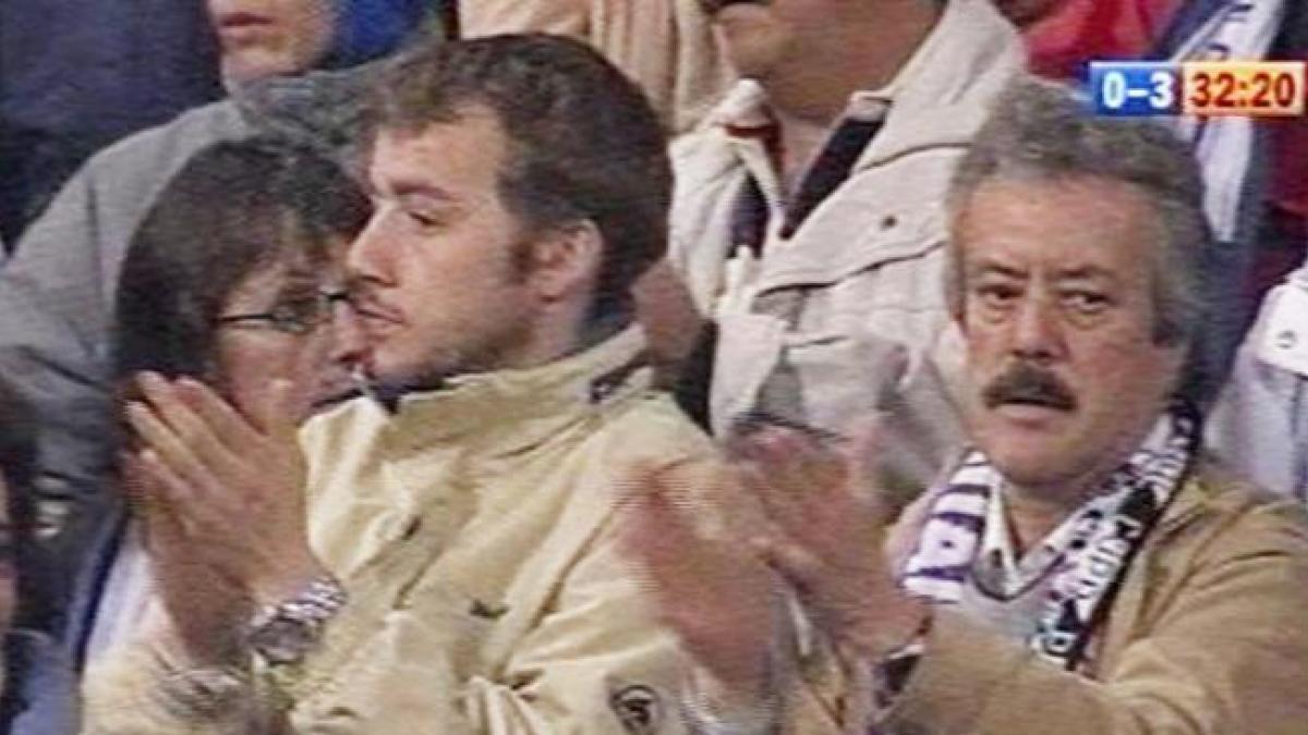 The famous 'lord with the mustache' of the Bernabéu.