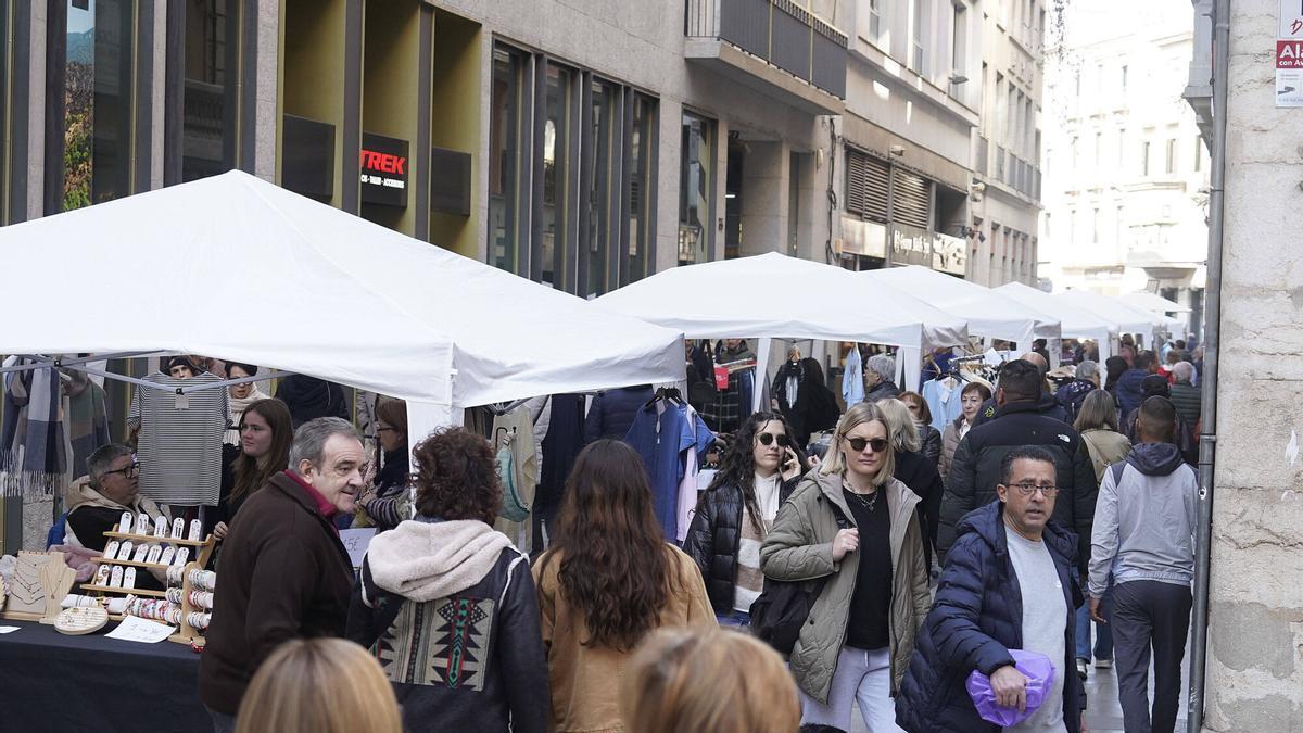 Les imatges de la botiga al carrer de Girona