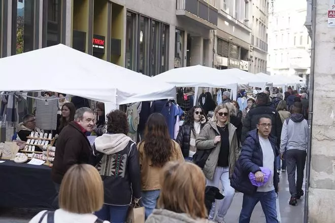 Les imatges de la botiga al carrer de Girona