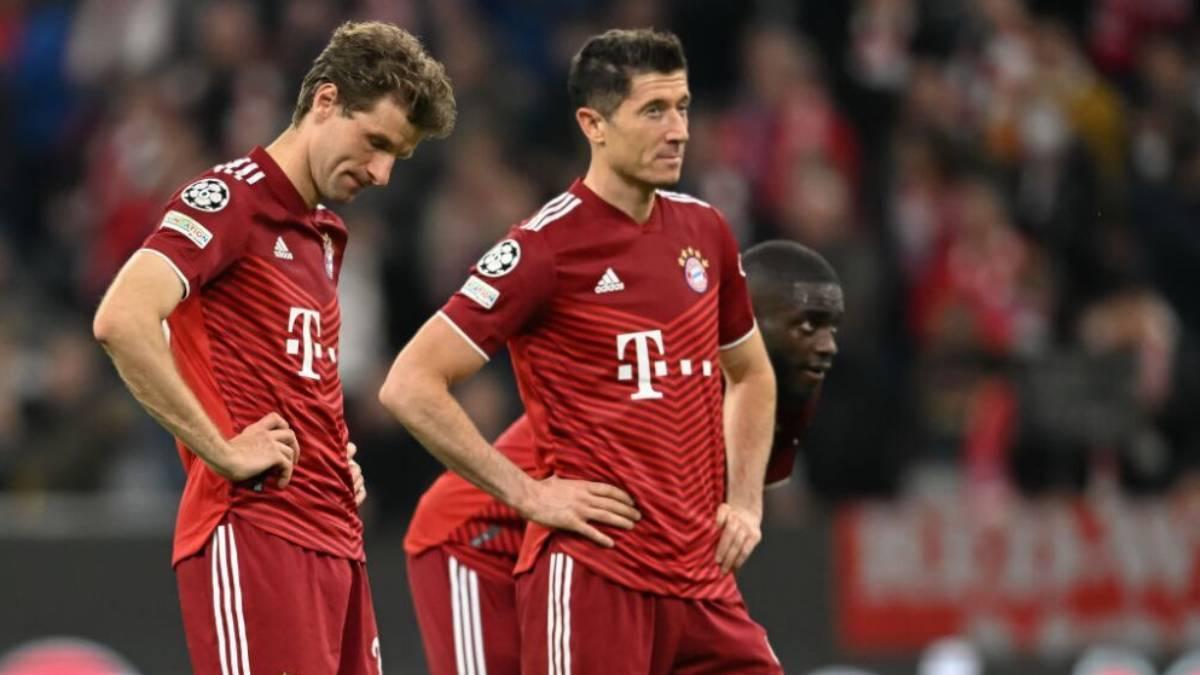 Müller y Lewandowski, en una imagen con el Bayern