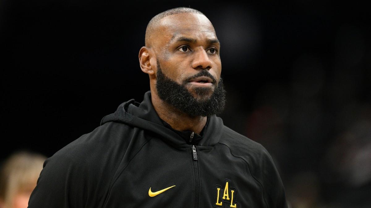 LeBron James, esta temporada con los Lakers