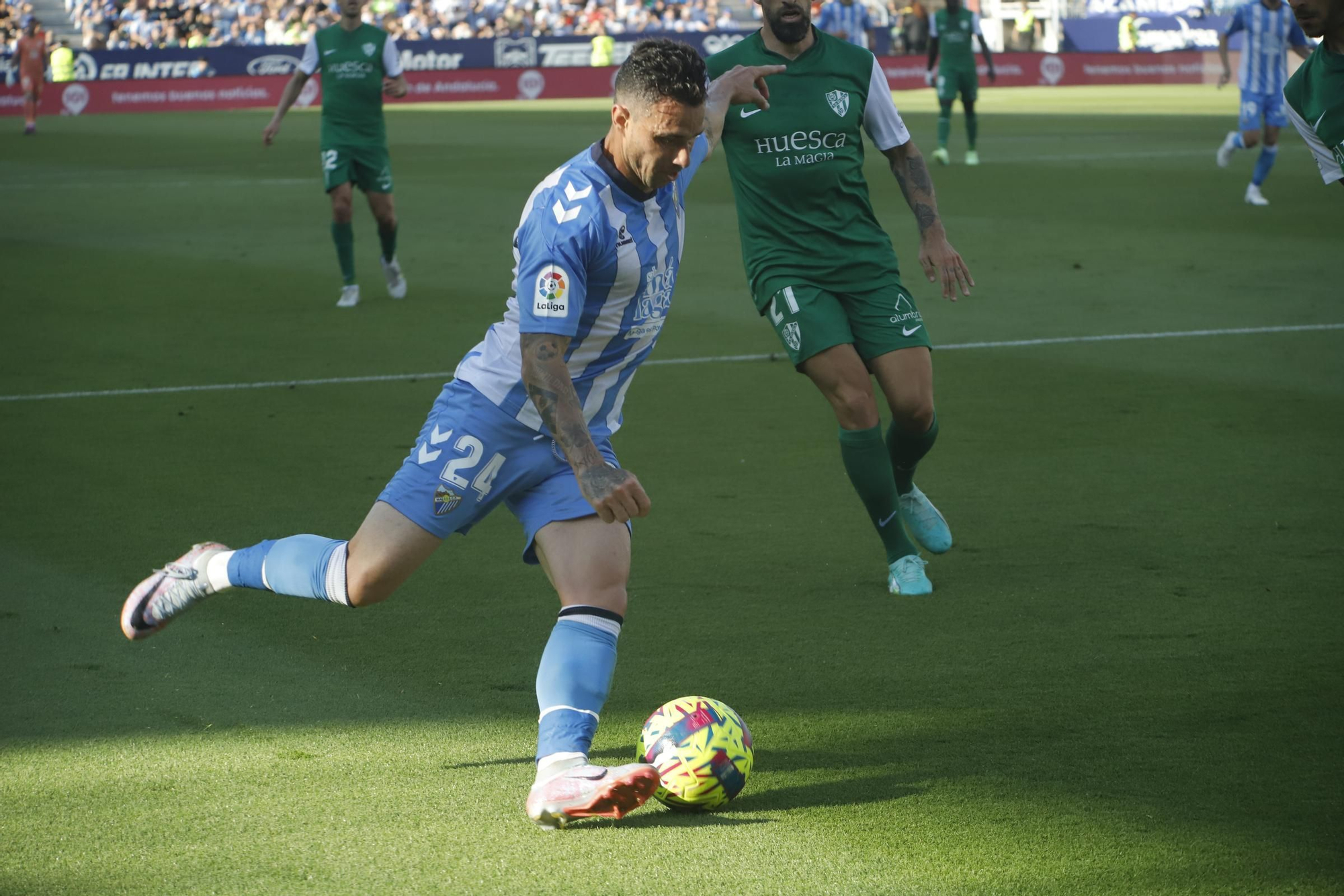 LaLiga SmartBank | Málaga CF - SD Huesca, en imágenes