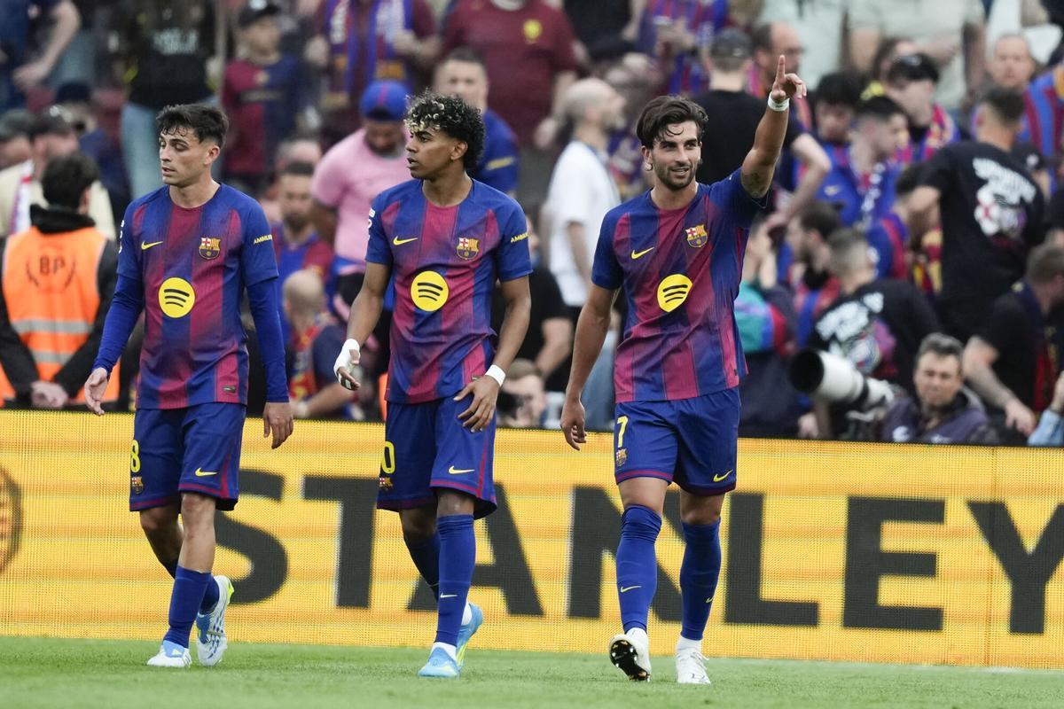 Ferran, protagonista con dos goles.