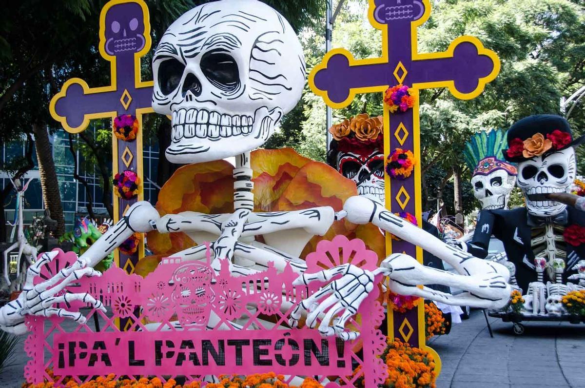 Desfile del Día de Muertos en Ciudad de México