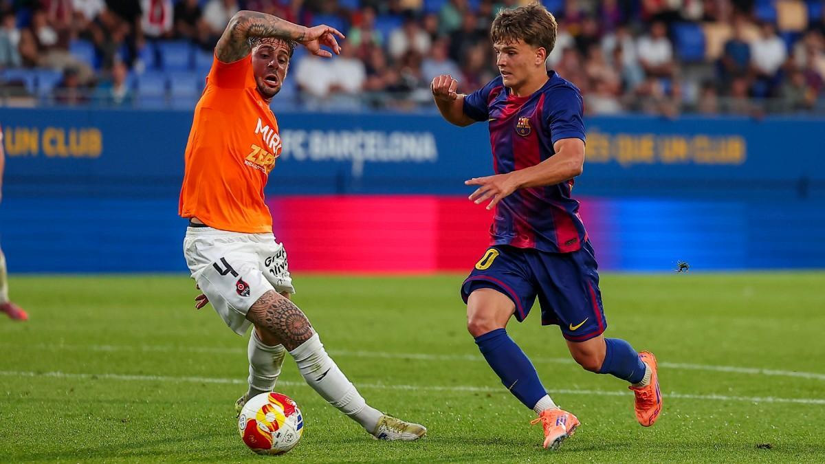 Juan Hernández es una gran perla de La Masia