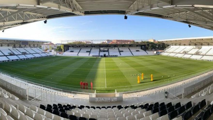 El Plantío, estadio donde este sábado el Málaga CF se enfrentará al Burgos CF. | LA OPINIÓN