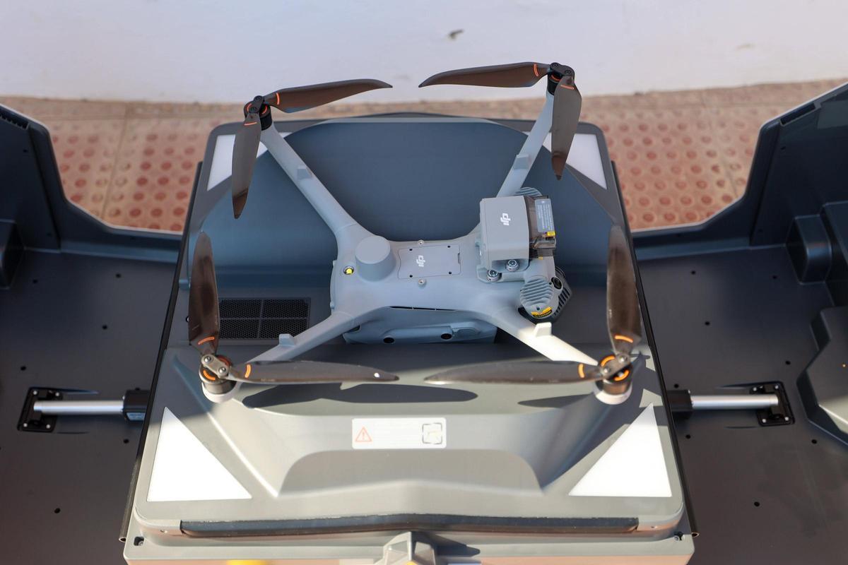 Uno de los ejemplares de la marca DJI