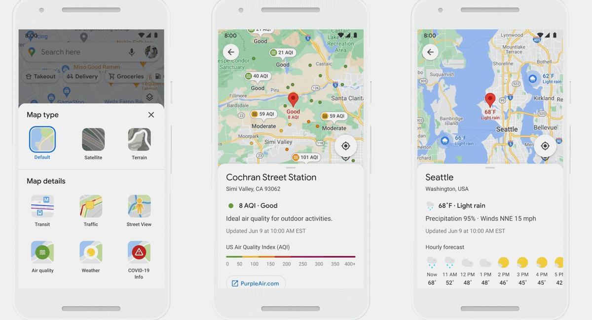 Google afegeix nova informació d’Intel·ligència Artificial a l’aplicació Maps