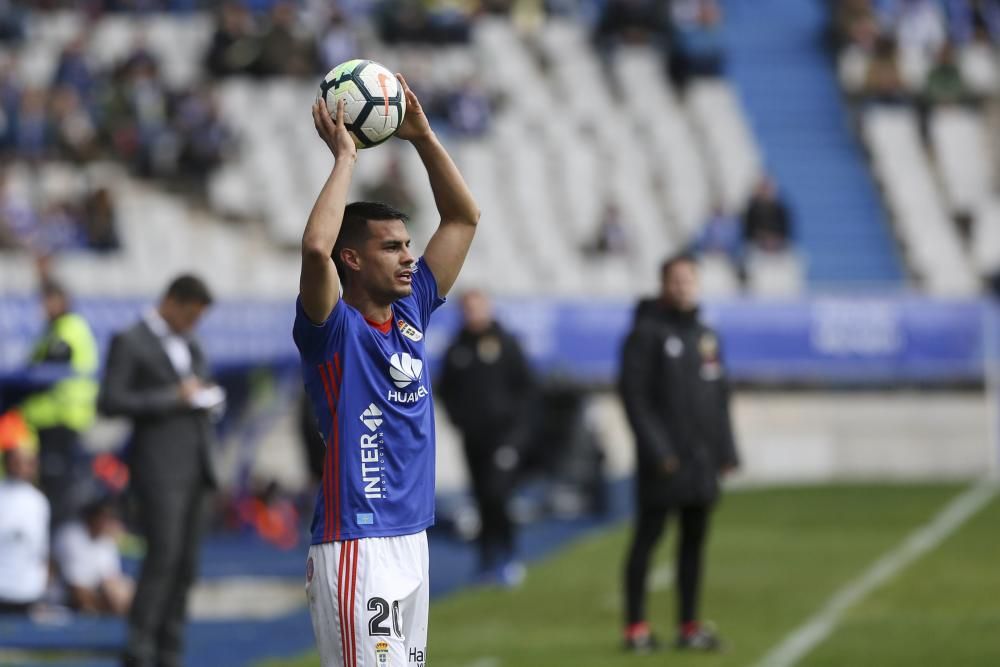 El partido entre el Oviedo y el Alcorcón, en imágenes