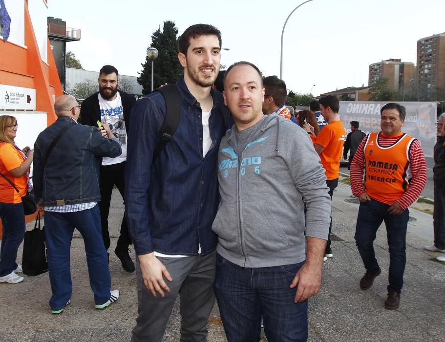 Llegada del Valencia Basket a la final de la Eurocup