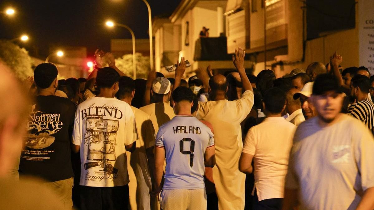 Así fue el lunes por la noche en las calles de Torre Pacheco.