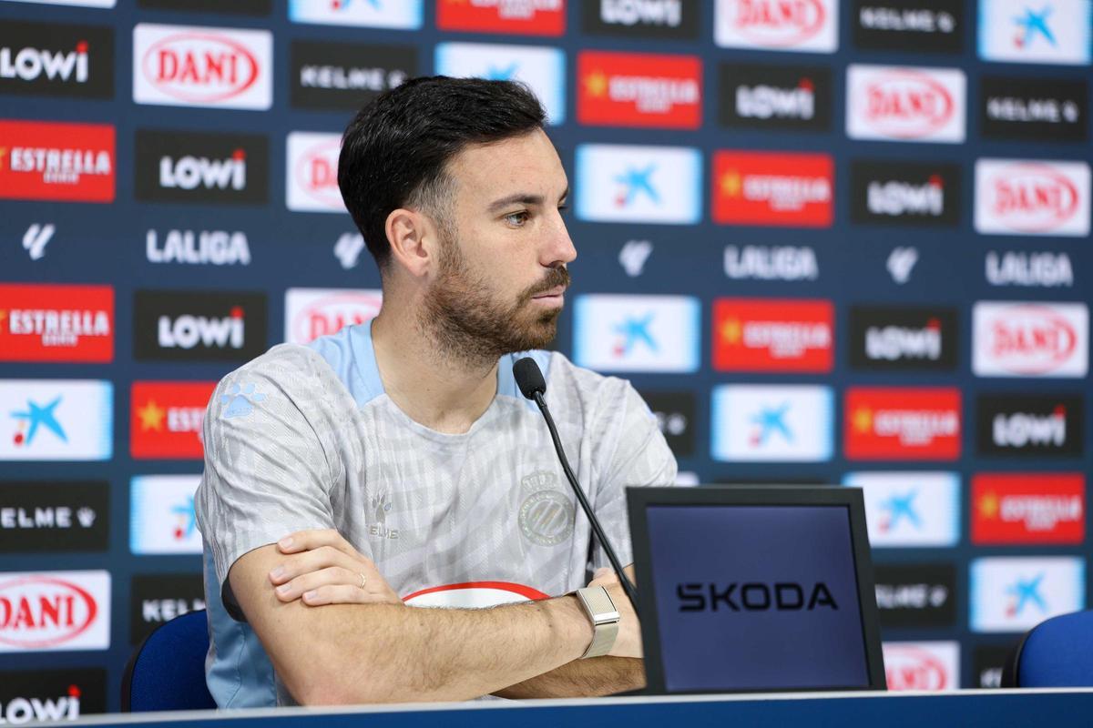 Edu Expósito, jugador del Espanyol