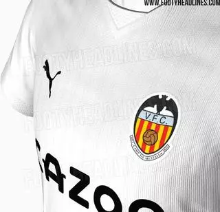 Filtran la posible nueva camiseta del Valencia CF 22-23