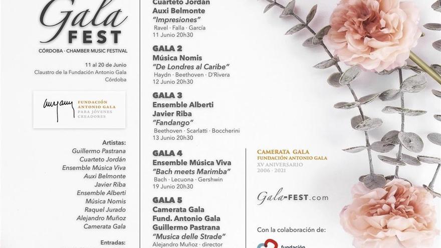 Cartel del Gala Fest.