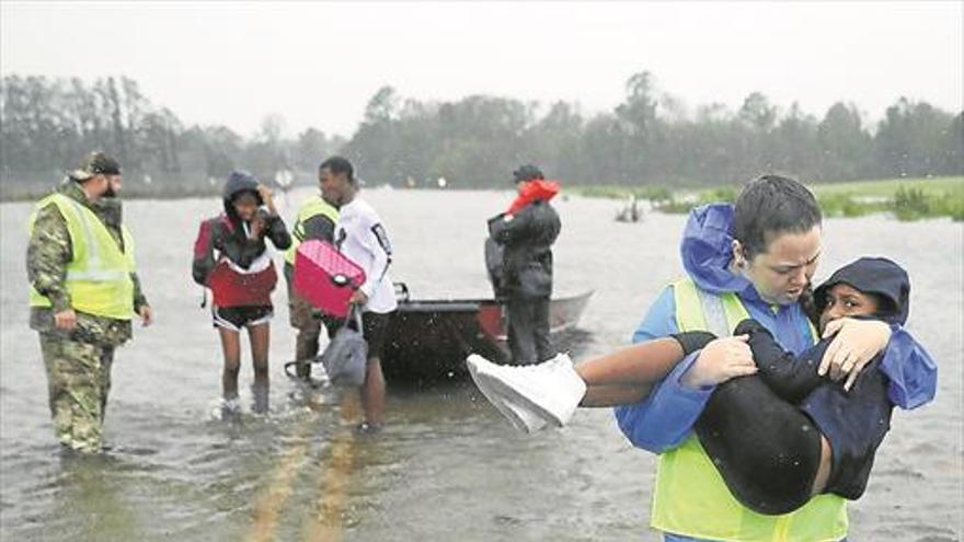 El ‘Florence’ toca tierra