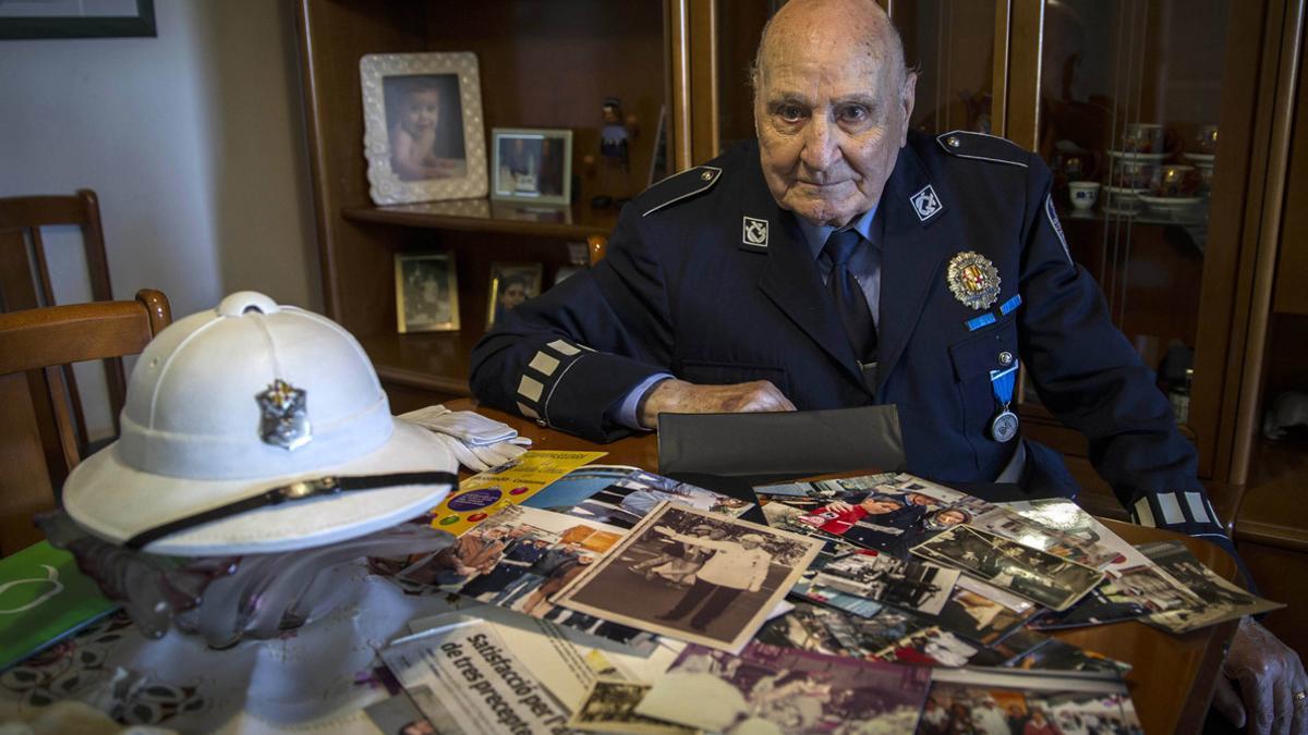 Josep Sánchez, exguardia urbano de Barcelona