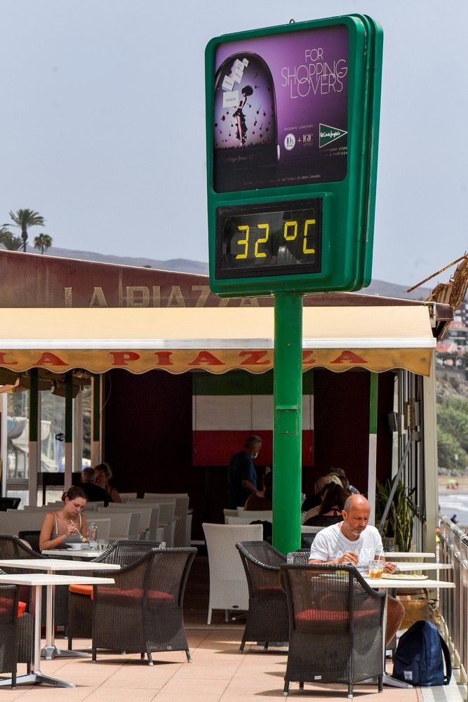 Calor en Gran canaria