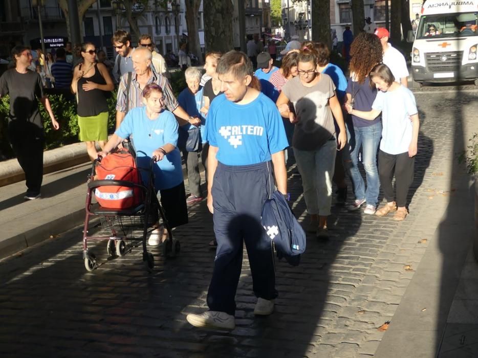 La flama dels Special Olympics arriba a Figueres