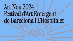 Cartel del Festivcal Art Nou 2024.