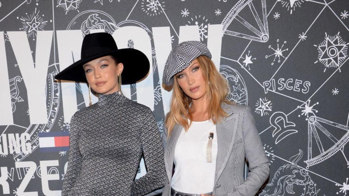 Gigi y Bella Hadid se robaron el show en el desfile de Tommy x Zendaya de otoño 2019