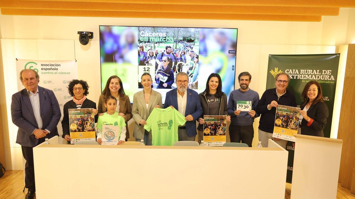 Galería | Cáceres volverá a teñirse de verde el 12 de abril en la VIII Marcha por la Investigación