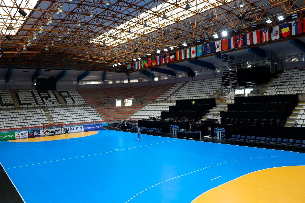 Todo está ya preparado para que el Pabellón Pla de l'Arc de Llíria acoja el Mundial de Balonmano femenino 2021 que se celebrará en España del 1 al 19 de diciembre.