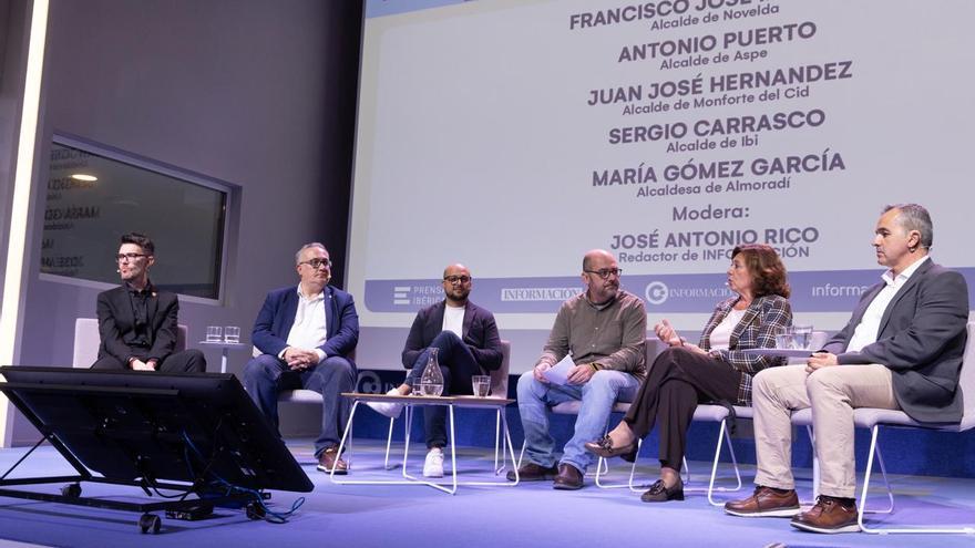 Novelda, Ibi, Monforte, Almoradí y Aspe precisan más inversión y tienen claro a quién dirigirse