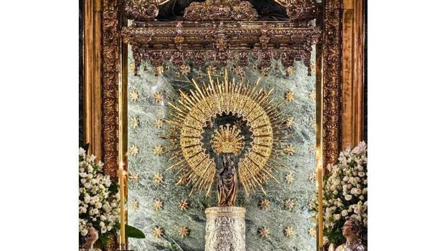 Fundación Ibercaja - Manto joya a Nuestra Señora del Pilar