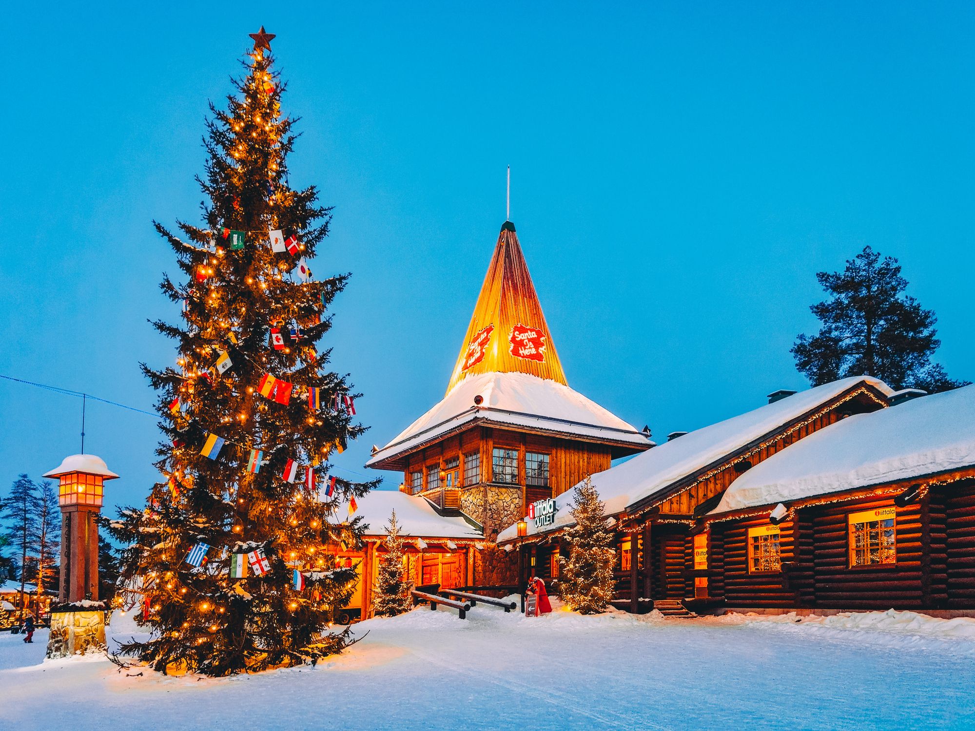La Oficina de Papá Noel en Rovaniemi