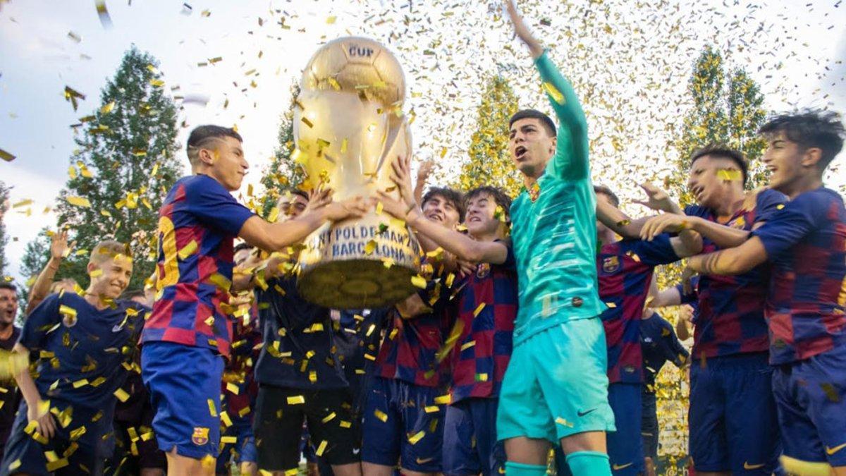 El Juvenil del FC Barcelona, último campeón