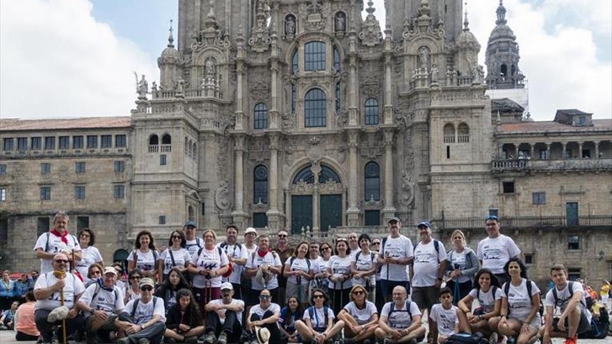 Profesionales cordobeses en el Camino de Santiago