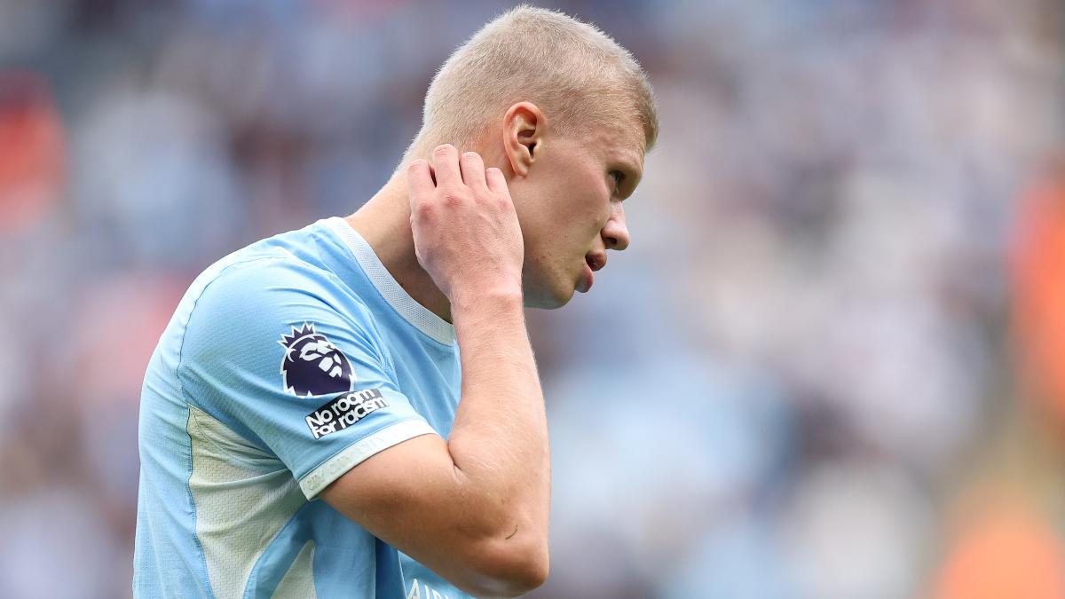 Erling Haaland, delantero del Manchester City