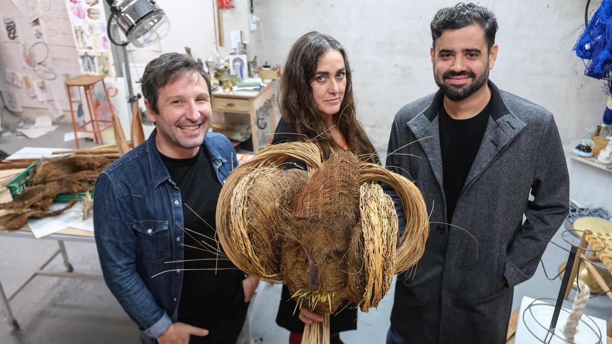 Una Dama de Elche hecha con material de palmera es la imagen de FantaElx