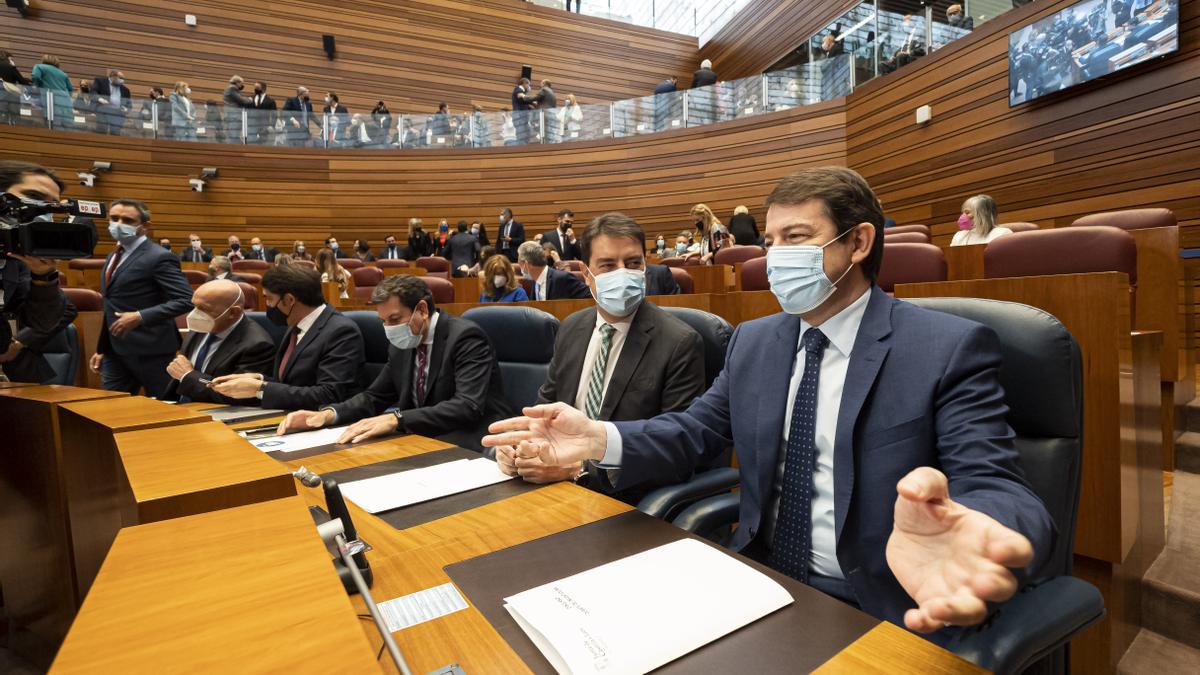 Debate de investidura en Castilla y León.