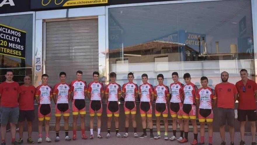El Club Ciclista Cartagena da el salto al pelotón amateur con un equipo ambicioso