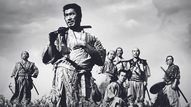 Fotograma de 'Los siete samuráis' de Kurosawa.