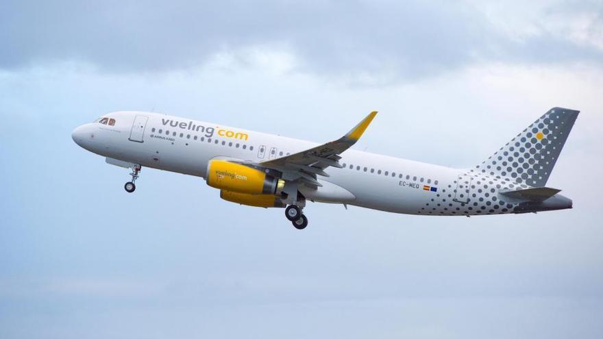 Un avión de Vueling