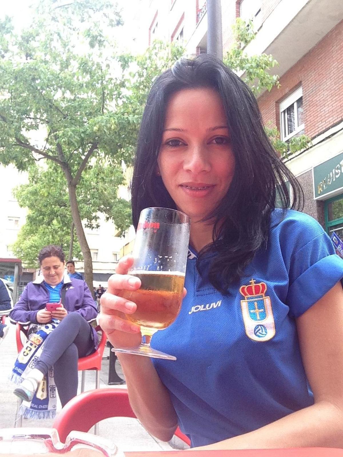 Luciane Cardeal en Oviedo.