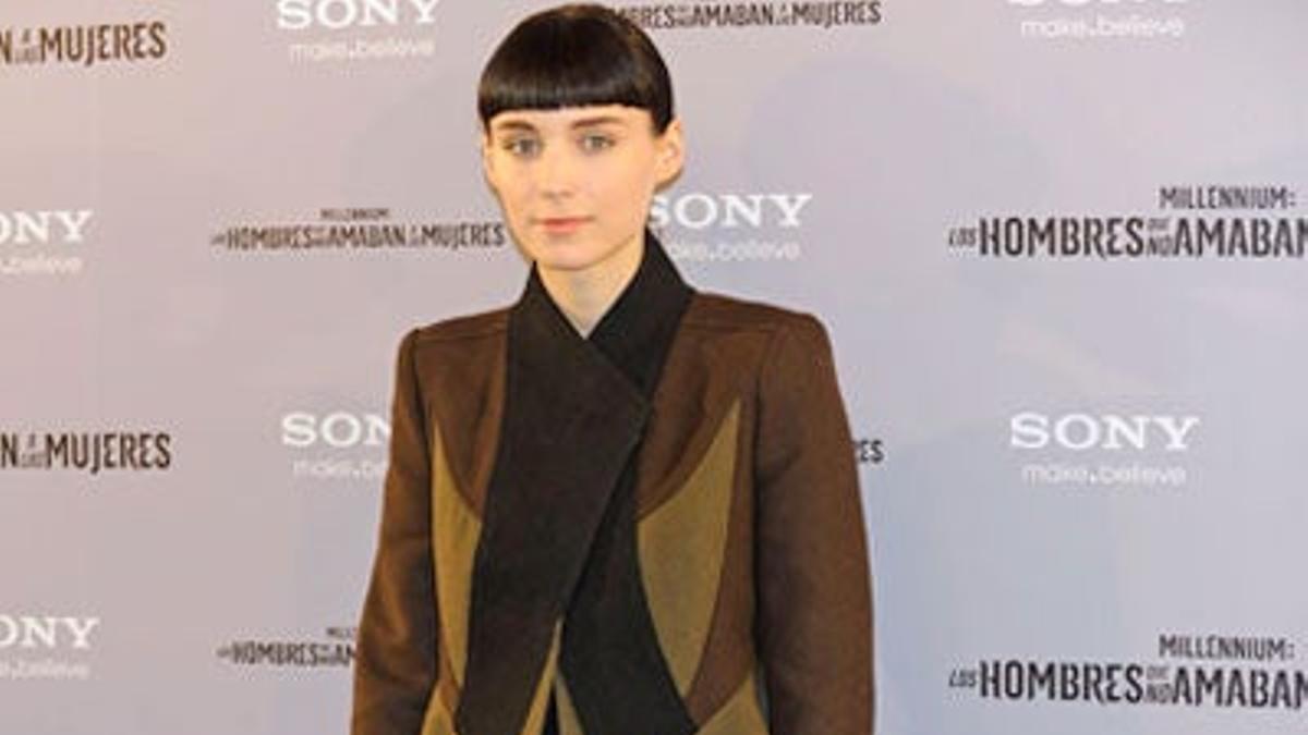 Rooney Mara de promoción en Madrid