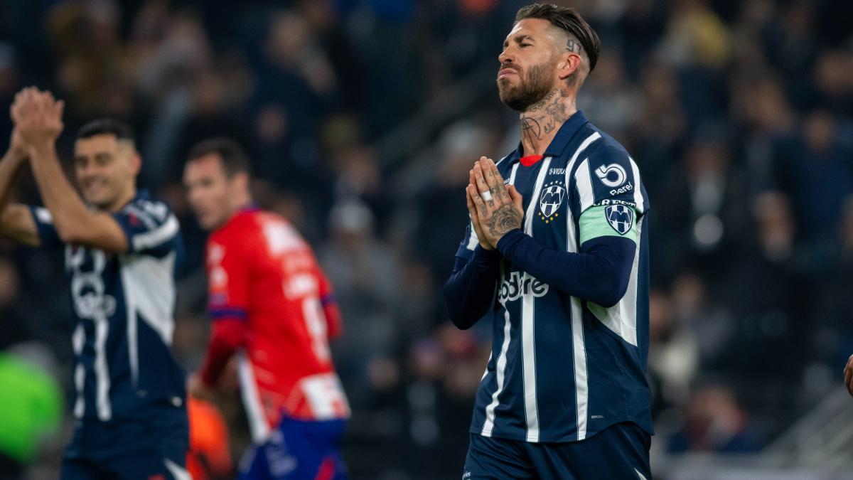 Así fue el debut de Sergio Ramos con Monterrey: Barrida muy aplaudida y ocasión de gol