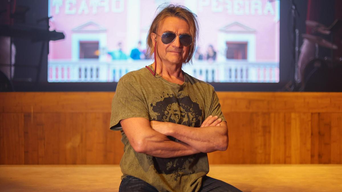 Archivo | Nacho Cano en el interior del Teatro Pereya el verano pasado