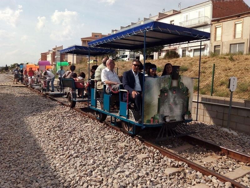 El nou Ecorail s''estrena com a motor turístic del Cardener