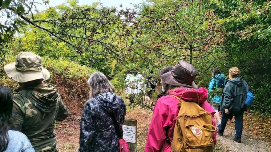 Arranca con éxito su ciclo de rutas interpretativas 'Miño a través dos sentidos'