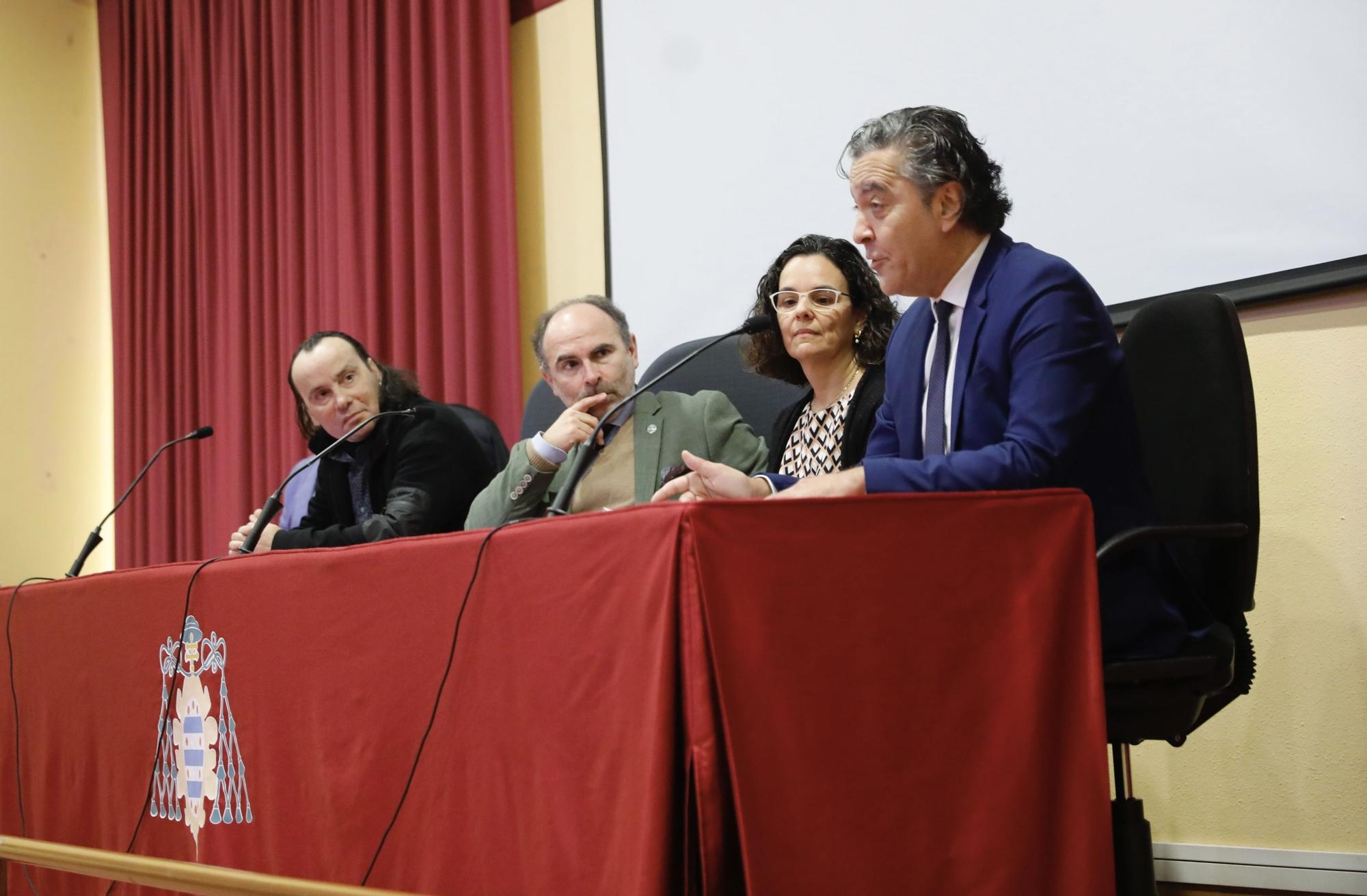 En imágenes: Homenaje al catedrático Paolo Priore en la Escuela Politécnica de Ingeniería de Gijón