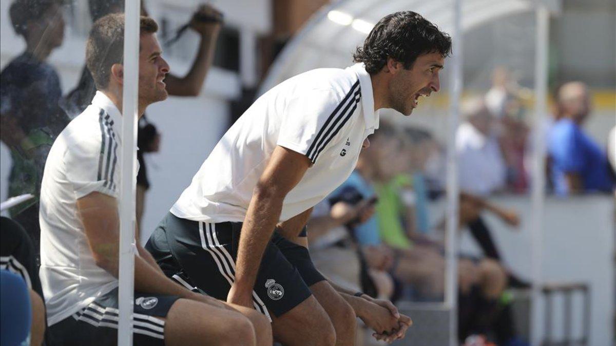 Raúl ya ejerce de técnico en las categorías inferiores del Madrid
